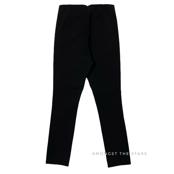 rag & bone Simone Equestrian Stretch Slim Black Ankle Pants - Picture 10 of 11